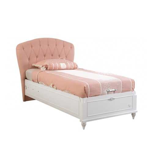 Кровать с подъемным механизмом Cilek Romantic 120х200 см, белый/розовый в Аскона
